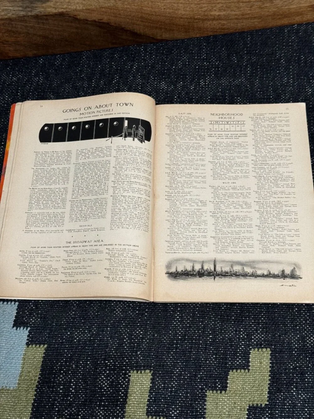 The New Yorker Magazine, March 15 1958, Vol. 034 No. 4, Birnbaum Cover, Vintage